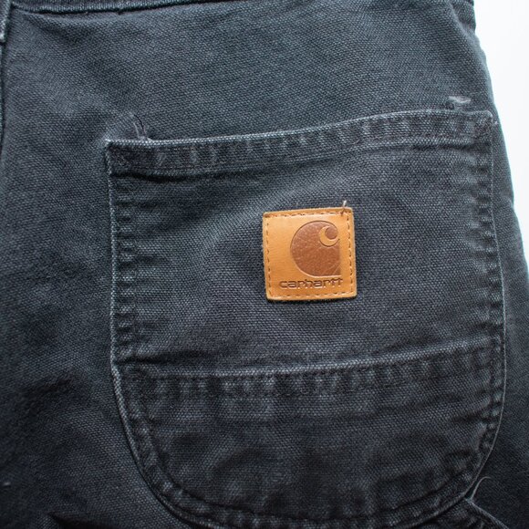 Carhartt Mens Distressed Utility Jean Loose Fit 100% Cotton Denim 30X30 - Picture 6 of 8